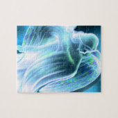 Majestic Blue Angel Puzzle Legpuzzel (Horizontaal)