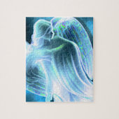 Majestic Blue Angel Puzzle Legpuzzel (Verticaal)