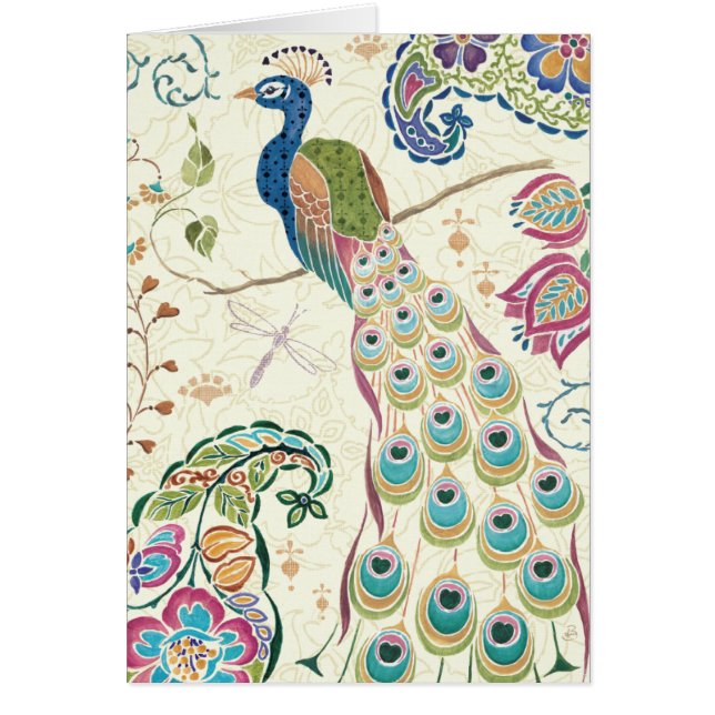 Majestic Blue Peacock (Voorkant)