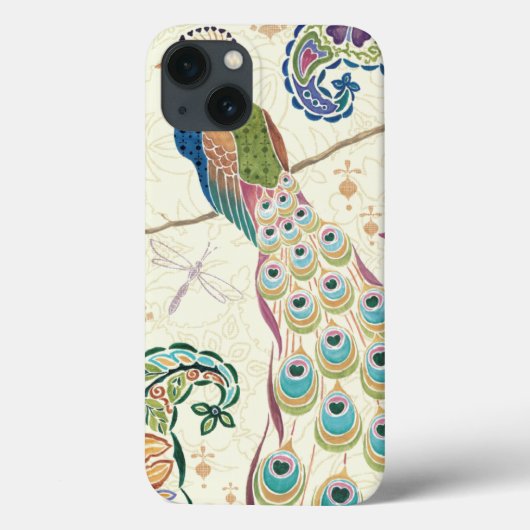 Majestic Blue Peacock Case-Mate iPhone Case (Achterkant)