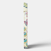 Majestic Blue Peacock Case-Mate iPhone Case (Achterkant / Links)
