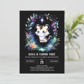 Majestic Boho Tiger Birthday Kaart (Staand voorkant)