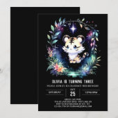 Majestic Boho Tiger Birthday Kaart (Voorkant / Achterkant)