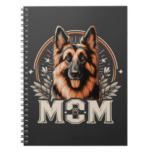 Majestic Bond: Gee Vaucher Duitse Herder Hond Mam Notitieboek