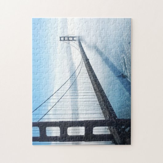 Majestic Bridge Angled Uitzicht Legpuzzel (Verticaal)