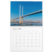 Majestic Bridges Calendar 2021 Home/Kantoor Wall Kalender (Jan 2026)