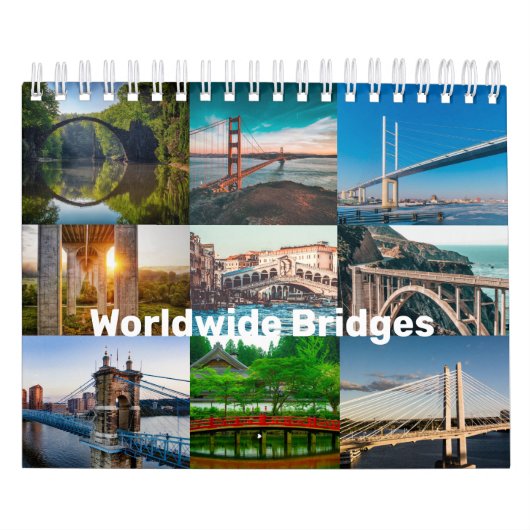 Majestic Bridges Kalender 2020 Kalender (Hoes)