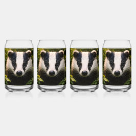 Majestic British badger highball Blikvorm Glas