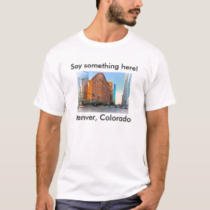 Majestic Brown Palace Hotel at Sunset, Denver, CO T-shirt