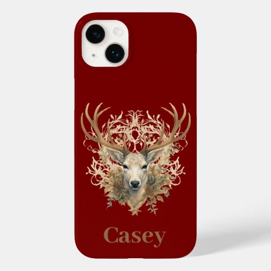 Majestic Buck - Aangepaste naam Case-Mate iPhone Case (Achterkant)