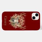 Majestic Buck - Aangepaste naam Case-Mate iPhone Case (Achterkant (horizontaal))