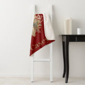 Majestic Buck - Aangepaste naam Sherpa Deken (In situ)