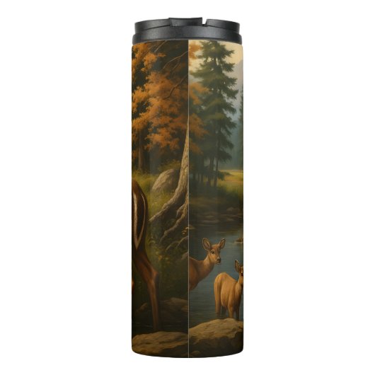 Majestic Buck, River Wilderness Thermosbeker (Achterkant)
