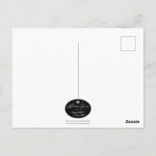 Majestic Bull Elk Briefkaart (Achterkant)