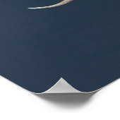 Majestic Bull Elk bugling in het maanlicht Poster (Hoek)