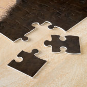 Majestic Bull Elk en Full Moon Rise Legpuzzel (Zijkant)