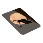 Majestic Bull Elk en Full Moon Rise Magneet (Rechterzijde)