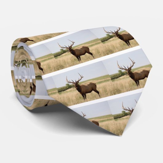 Majestic Bull Elk Stropdas (Opgerold)