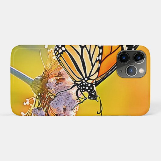 Majestic Butterfly Close Up Design Case-Mate iPhone Case (Achterkant (horizontaal))