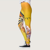 Majestic Butterfly Close Up Design Leggings (Links)
