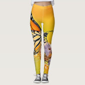 Majestic Butterfly Close Up Design Leggings (Voorkant)