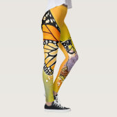 Majestic Butterfly Close Up Design Leggings (Rechts)