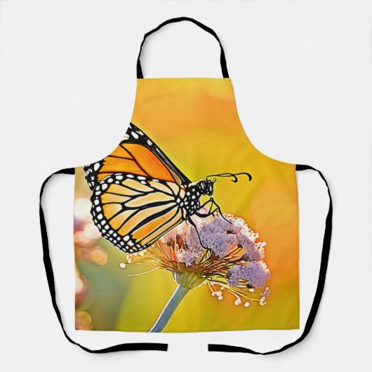 Majestic Butterfly Close Up Design Schort (Voorkant)
