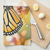 Majestic Butterfly Close Up Design Theedoek (Quarter Fold)