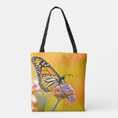 Majestic Butterfly Close Up Design Tote Bag (Achterkant)