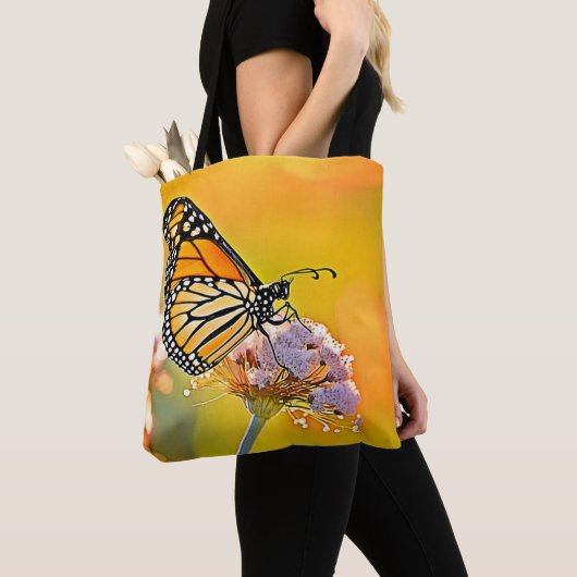Majestic Butterfly Close Up Design Tote Bag (Dichtbij)