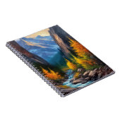 Majestic Canyon omarmd door de herfst Notitieboek (Rechterzijde)