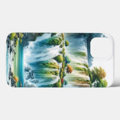 Majestic Cascade Serenity Case-Mate iPhone Case (Achterkant (horizontaal))