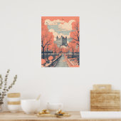 Majestic Castle Poster (Keuken)