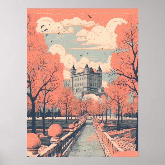 Majestic Castle Poster (Voorkant)