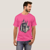 Majestic Castle Silhouette – Een tijdloos sprookje T-shirt (Voorkant volledig)
