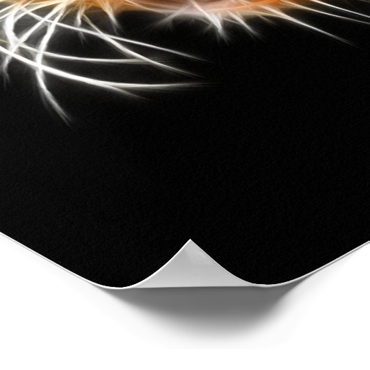 Majestic Cat Leopard Head Poster (Hoek)