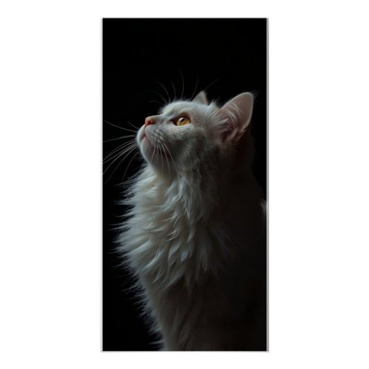 Majestic Cat Portrait Strength & Royal Confidence Perfect Poster (Voorkant)