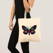 Majestic Celestial Moth - Space Mystic Tote Bag (Voorkant (product))
