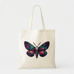 Majestic Celestial Moth - Space Mystic Tote Bag