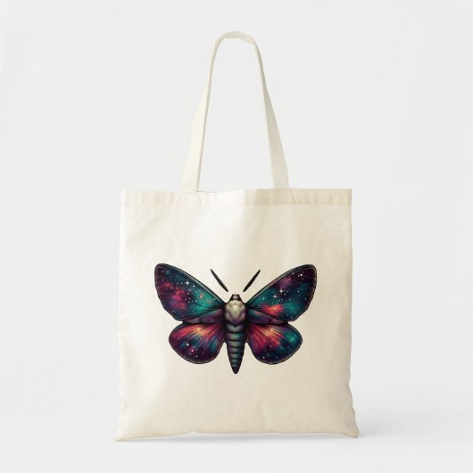 Majestic Celestial Moth - Space Mystic Tote Bag (Voorkant)