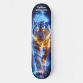 Majestic Celestial Tiger Persoonlijk Skateboard (Voorkant)