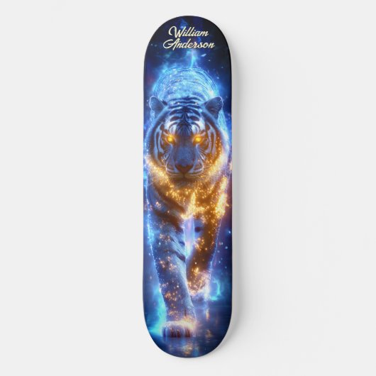 Majestic Celestial Tiger  Persoonlijk Skateboard (Voorkant)