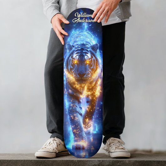 Majestic Celestial Tiger Persoonlijk Skateboard