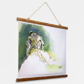 Majestic Cheetah Hangend Wandkleed (Gebogen)