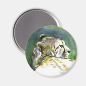 Majestic Cheetah Magnet (Voorkant / Achterkant)