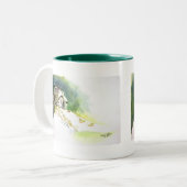 Majestic Cheetah Mok (Voorkant links)