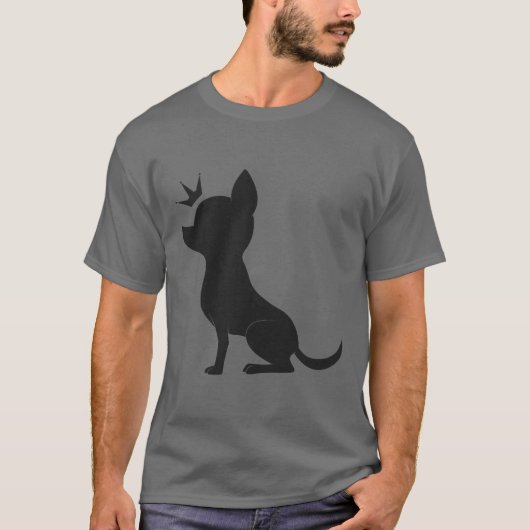 Majestic Chihuahua T-shirt (Voorkant)