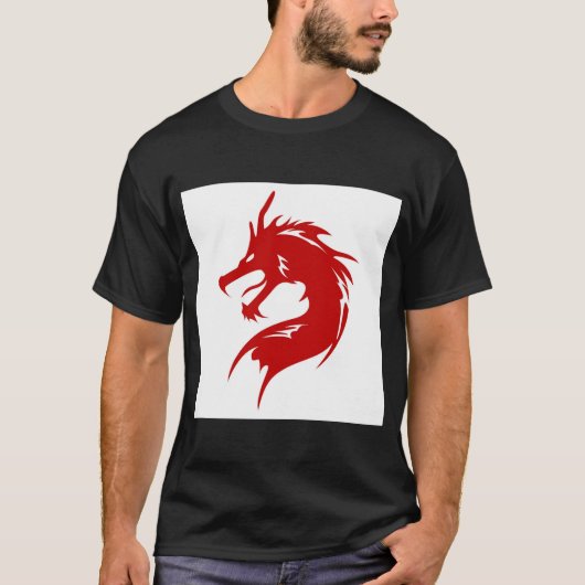 Majestic Chinese Dragon – Mythical Power T-Shirt (Voorkant)