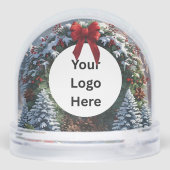 Majestic Christmas Klantwaardering Sneeuwbol (Achterkant)