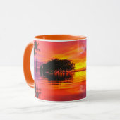 Majestic Clouds & Reflection Mok (Voorkant links)